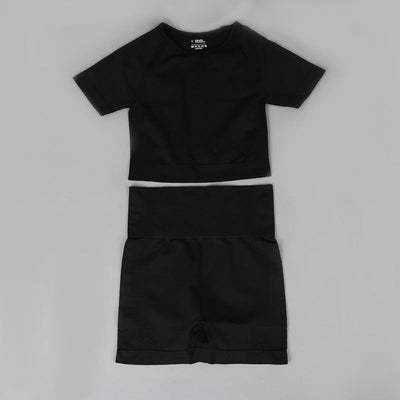 Avelena | Sportset Damen-Sportset Bestehend aus Top und Shorts