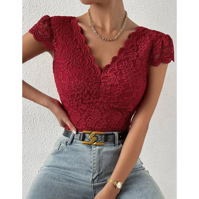 Vallienne – Eleganter Spitzenbody