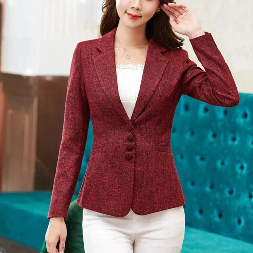 Eleganter Blazer mit Knopfdetails | Taillierter Schnitt | Business & Stilvoll