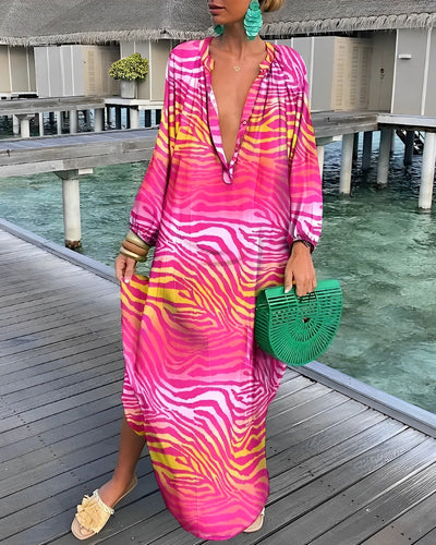 Avelena | Maxikleid mit Böhmischem Muster