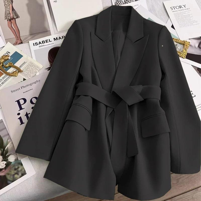 Avelena | Langarm-Blazer mit Schleife