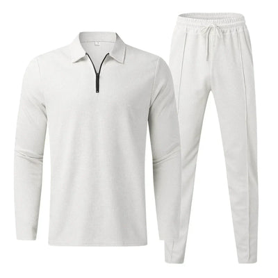 Avelena | Activewear Poloshirt und Hose Im Set