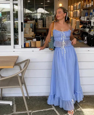 Dahlisette – Elegantes Baumwollkleid