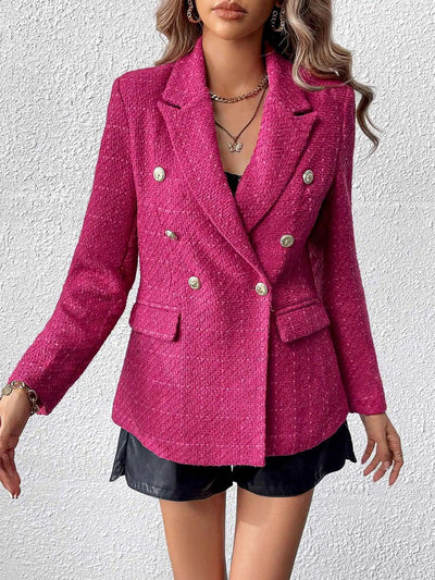 Avelena | Pink Tweed Blazer