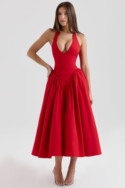 Shannah | Elegantes Midi-Kleid