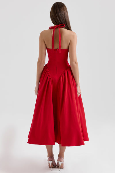 Shannah | Elegantes Midi-Kleid