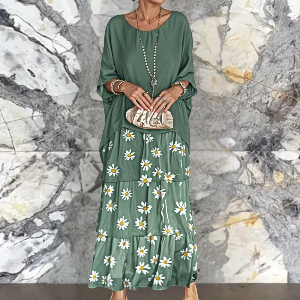 Louviere - Elegantes Maxi Kleid für Damen Komfortabel und Stilvoll