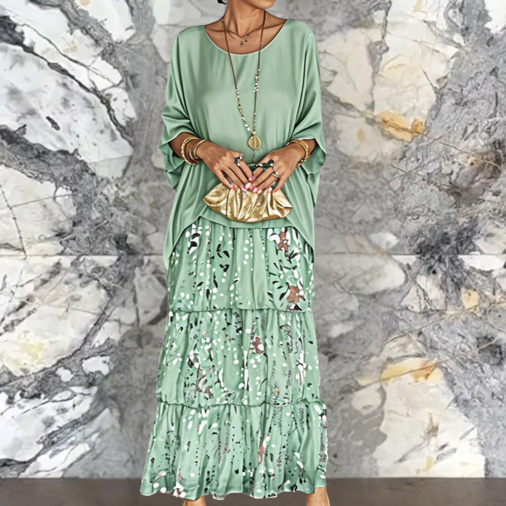 Louviere - Elegantes Maxi Kleid für Damen Komfortabel und Stilvoll