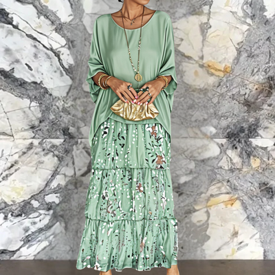 Louviere - Elegantes Maxi Kleid für Damen Komfortabel und Stilvoll