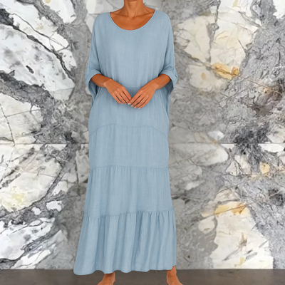 Louviere - Elegantes Maxi Kleid für Damen Komfortabel und Stilvoll