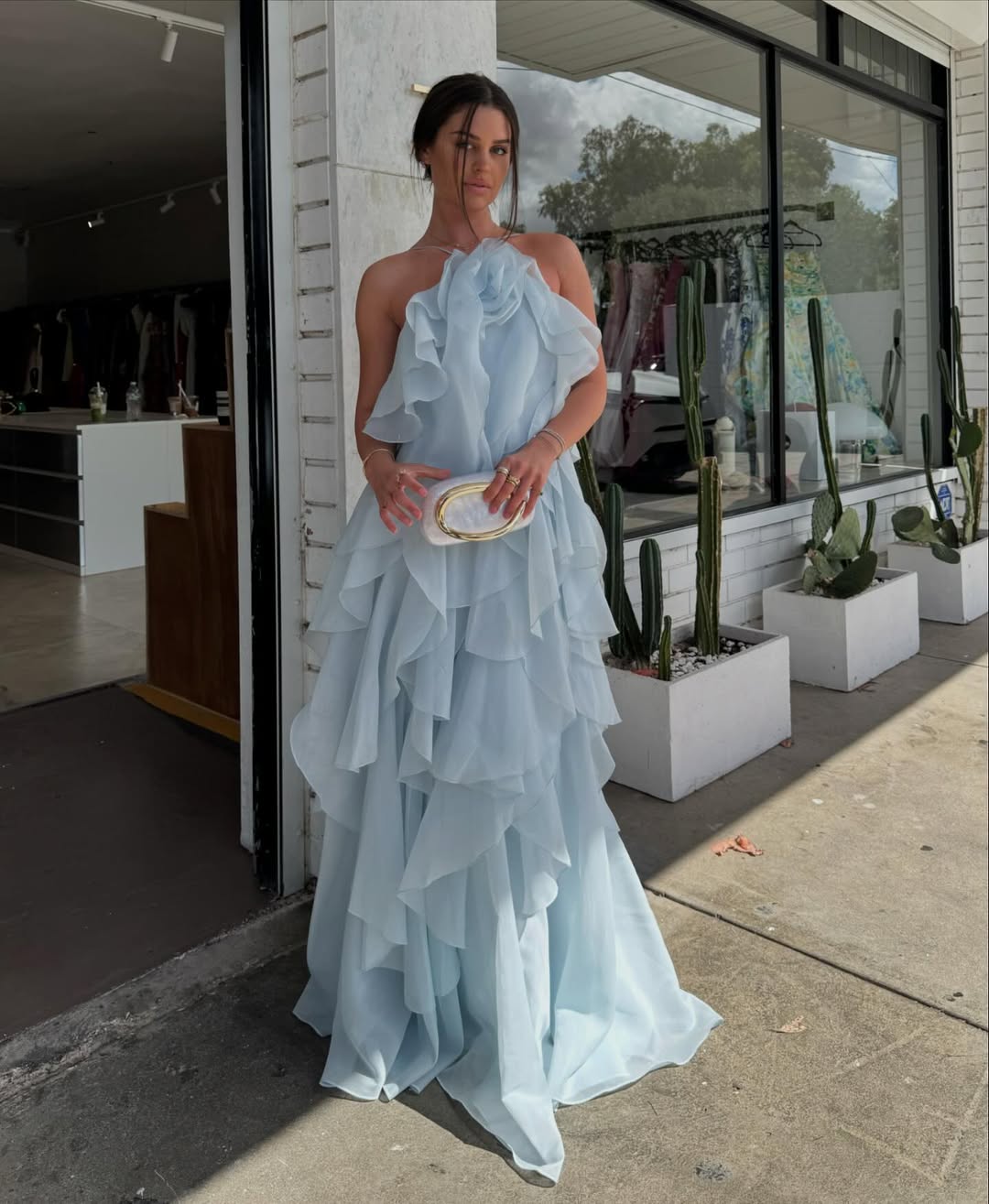 Flammenröschen – Maxikleid