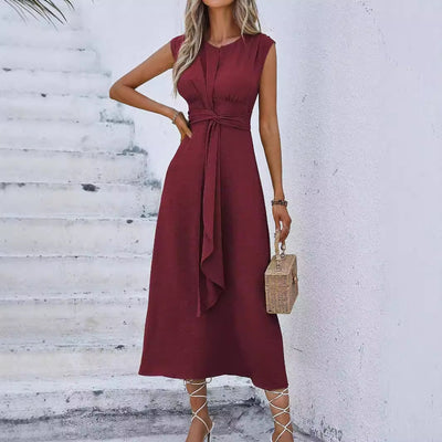 Ärmelloses Midikleid | Tailliertes Design | Sommerlicher Chic