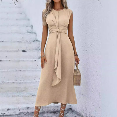 Ärmelloses Midikleid | Tailliertes Design | Sommerlicher Chic
