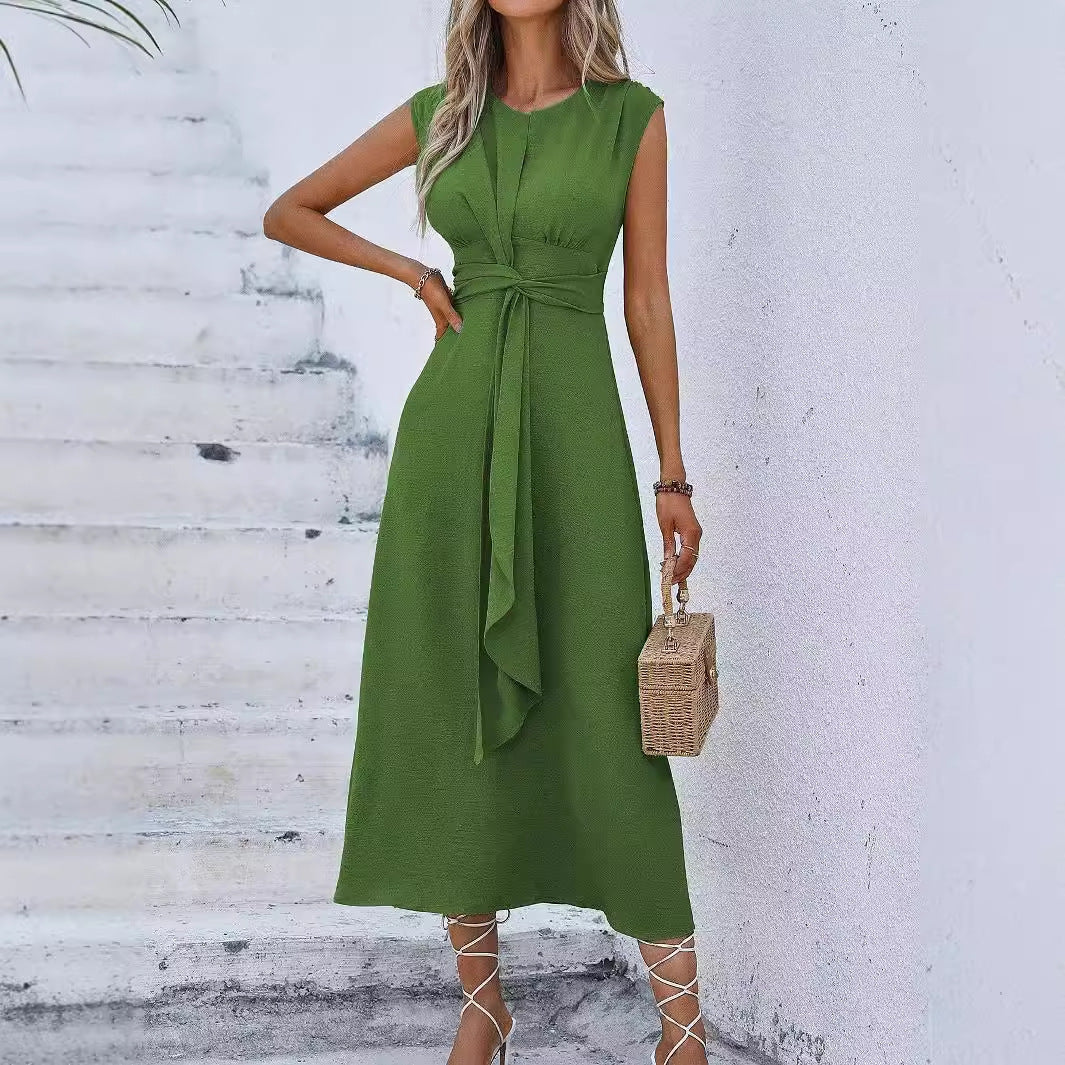 Ärmelloses Midikleid | Tailliertes Design | Sommerlicher Chic