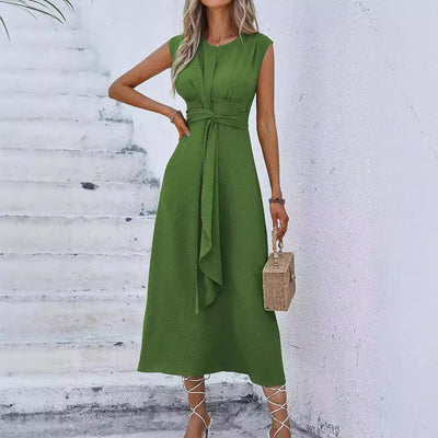 Ärmelloses Midikleid | Tailliertes Design | Sommerlicher Chic