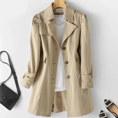 Avelena | Trenchcoat Eindreiher