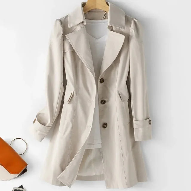 Avelena | Trenchcoat Eindreiher