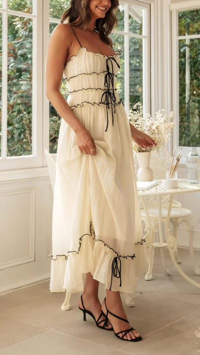 Dahlisette – Elegantes Baumwollkleid
