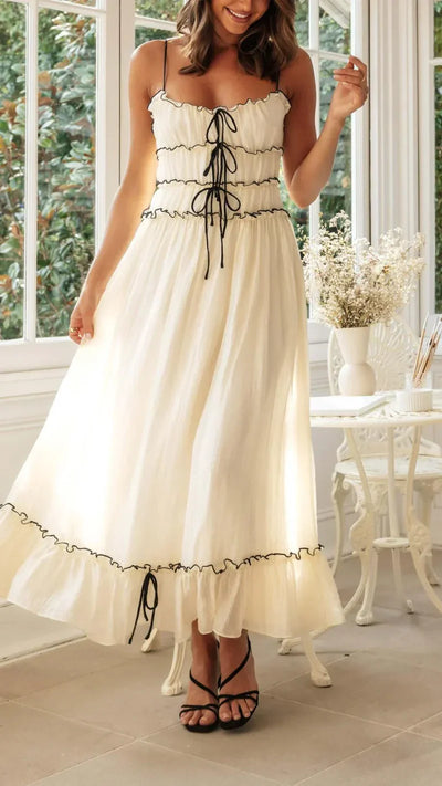 Dahlisette – Elegantes Baumwollkleid