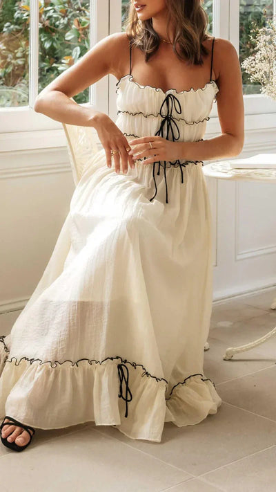Dahlisette – Elegantes Baumwollkleid