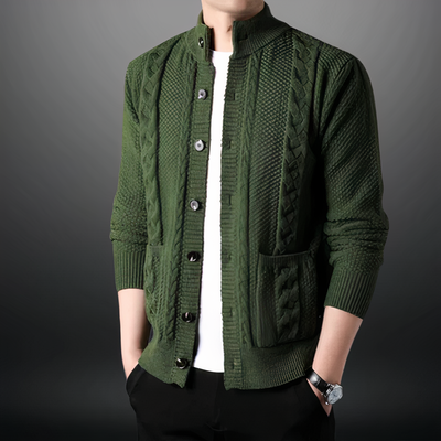 Avelena | Modischer Strickcardigan für Männer