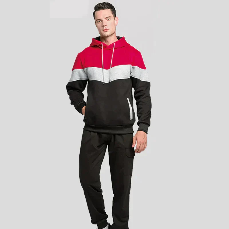 Avelena | Dreifarbiger Hoodie