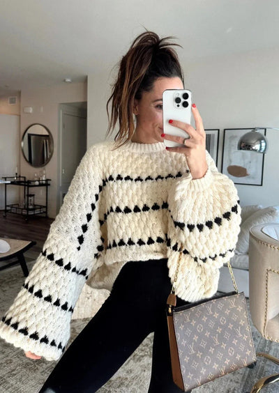 Grobstrick-Pullover | Oversized & Gemütlich | Winterschick