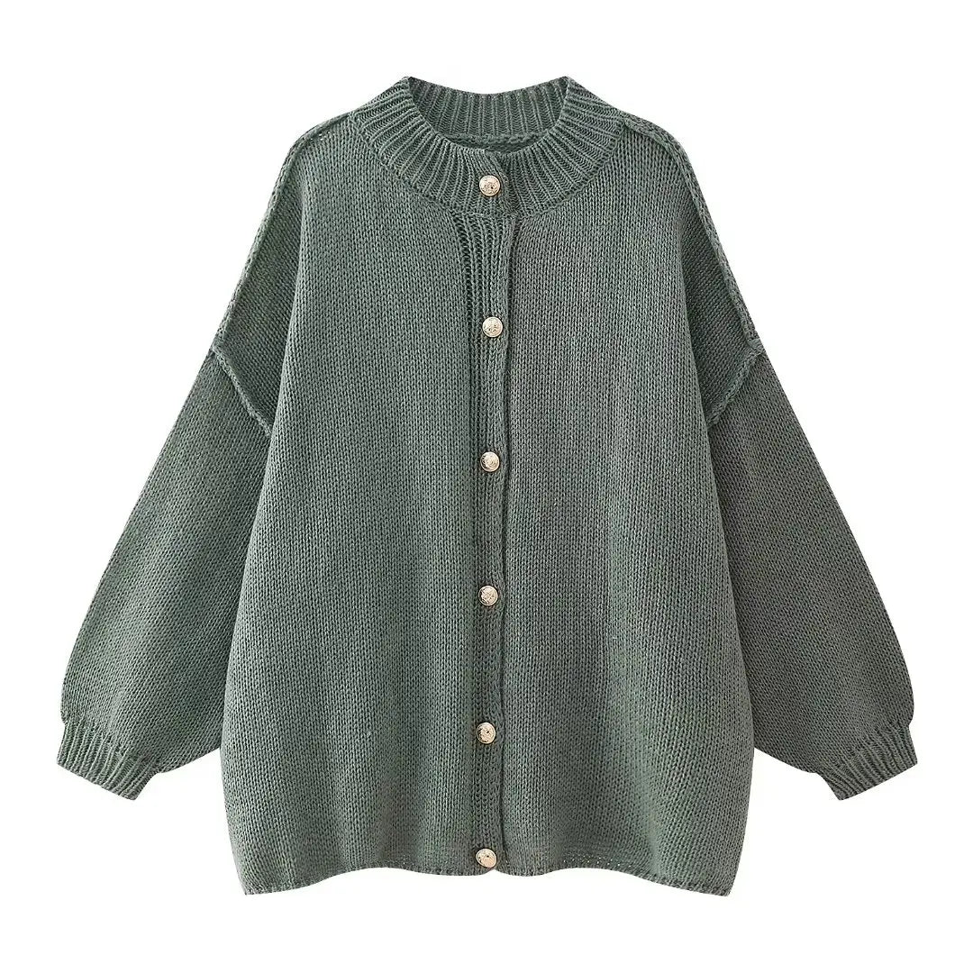 Avelena | Gebreid Oversized-Weste