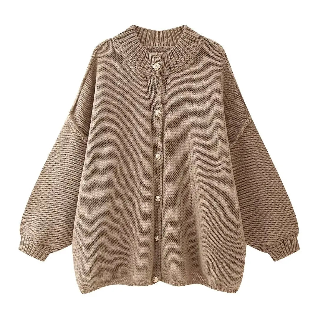 Avelena | Gebreid Oversized-Weste