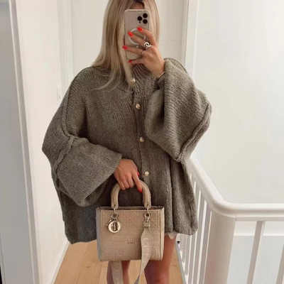 Avelena | Gebreid Oversized-Weste
