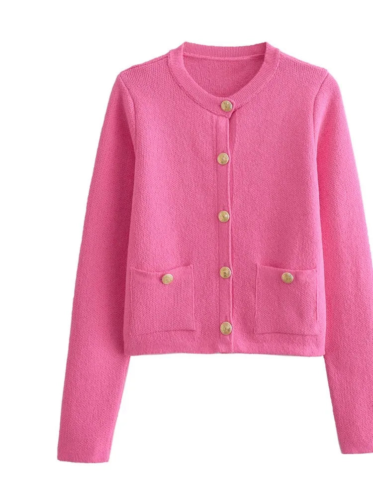 Avelena | Rundhals-Slim-Pullover