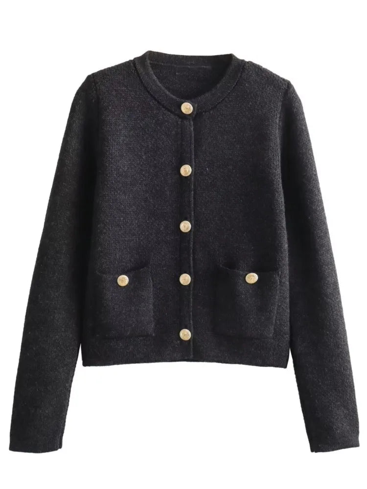 Avelena | Rundhals-Slim-Pullover