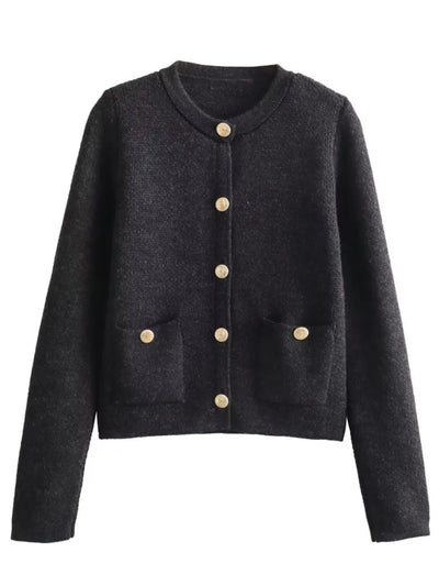 Avelena | Rundhals-Slim-Pullover
