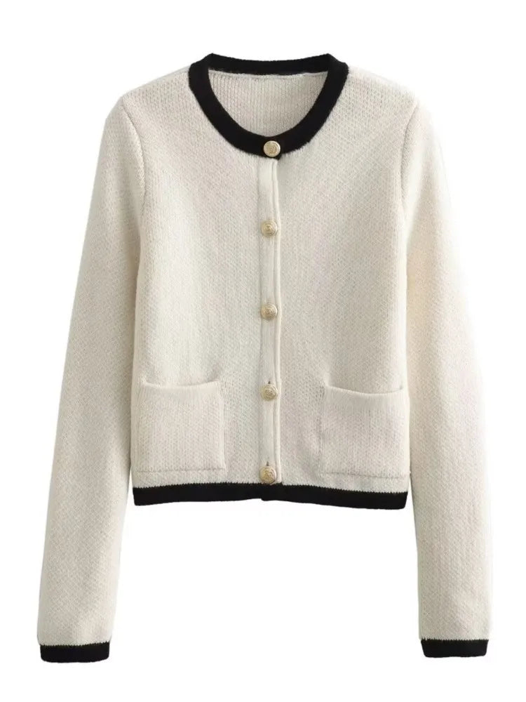 Avelena | Rundhals-Slim-Pullover