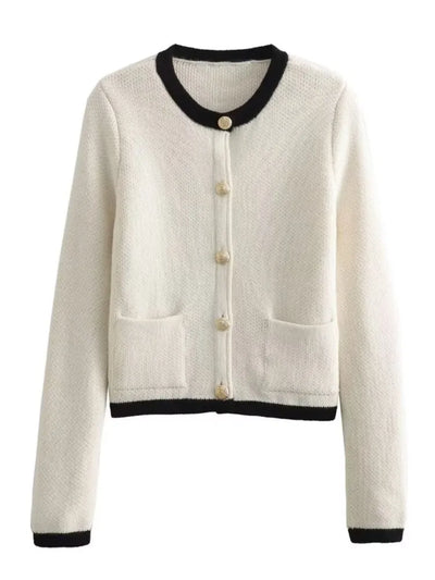 Avelena | Rundhals-Slim-Pullover
