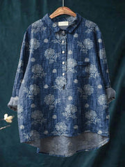 Blau Muster