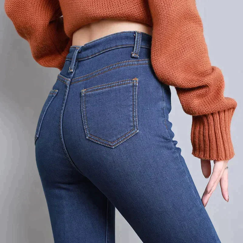 Avelena | Dehnbare Thermo-Jeans