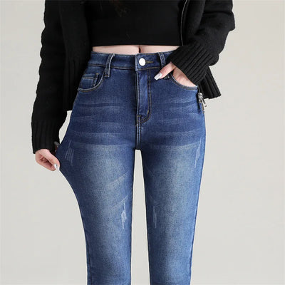 Avelena | Dehnbare Thermo-Jeans