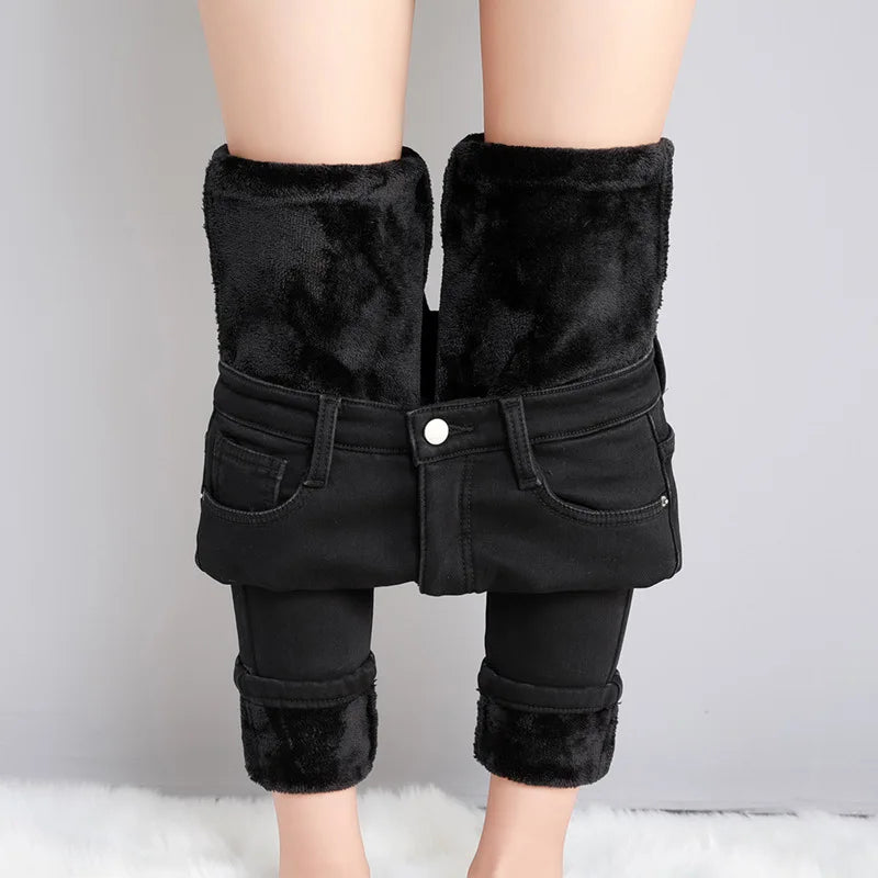 Avelena | Dehnbare Thermo-Jeans