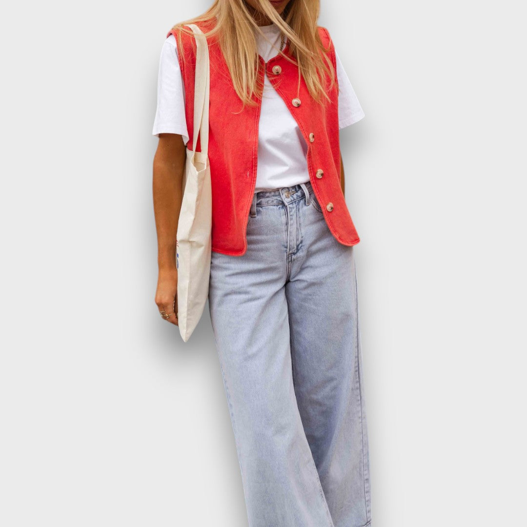 Veriane – Retro-inspirierte Sommerweste