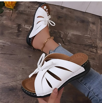 Retro Sandalen Damen – Bequeme orthopädische Schuhe für den Sommer