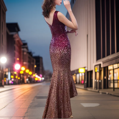 Avelena | Hochwertiger Stoff Slim Fit Kleid