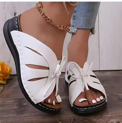 Retro Sandalen Damen – Bequeme orthopädische Schuhe für den Sommer