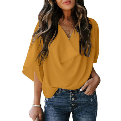 Raventha – Stylische Bluse mit Fledermausärmeln