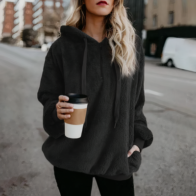 Avelena | Warmer Plüsch-Hoodie