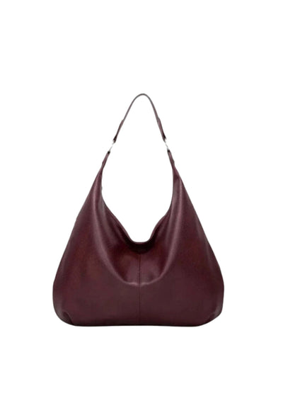 AMALFI CHARM NERO - Leather Tote Bag