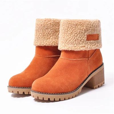 Gefütterte Winterstiefel | Kuscheliges Innenfutter & Robuste Sohle | Warmer Komfort
