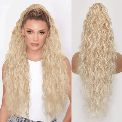 GlamZopf™ Natürlicher Nahtloser Pferdeschwanz