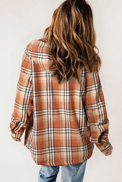 Kariertes mit Kapuze | Flauschige Wärme | Casual Stil