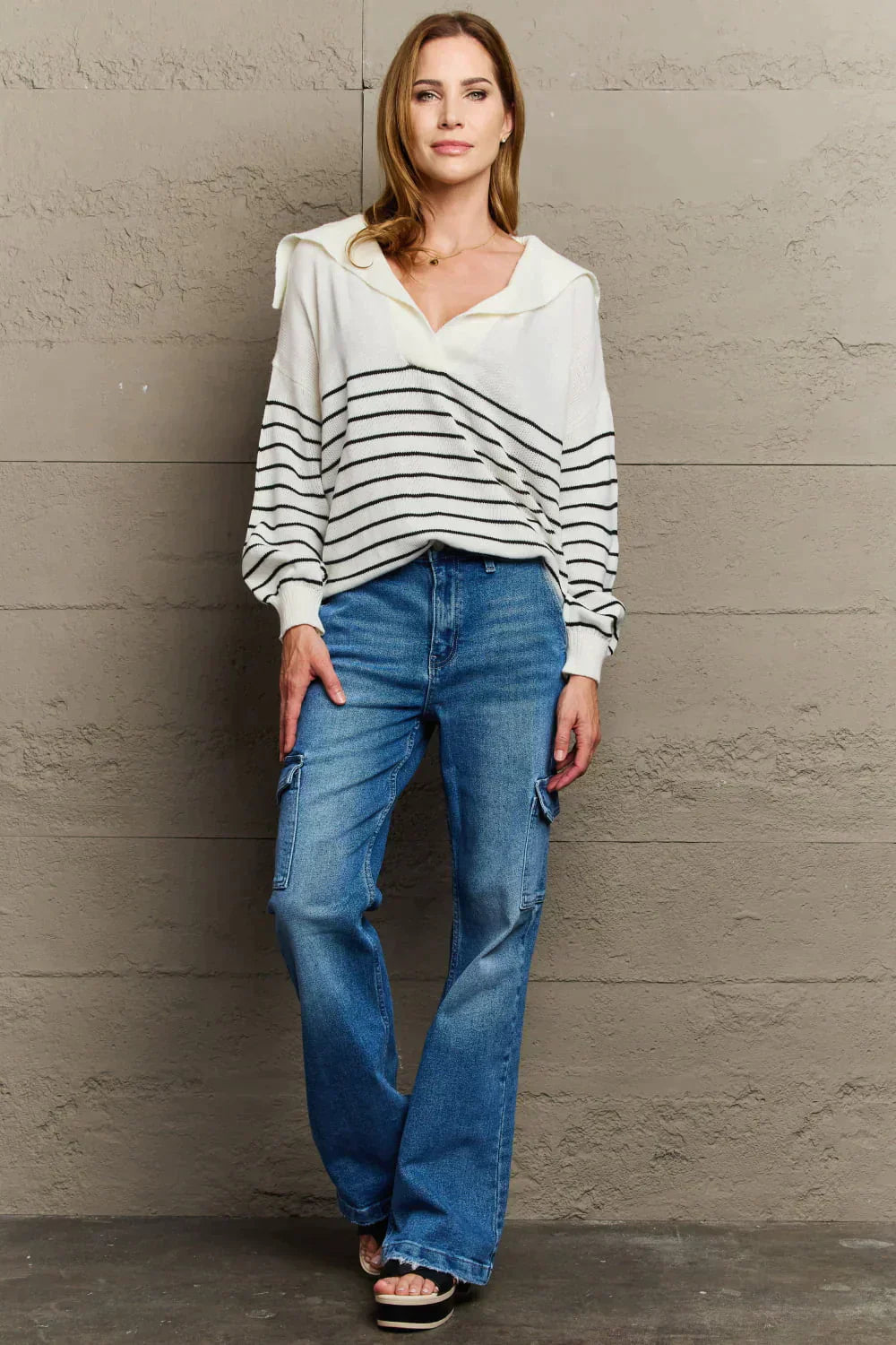 Avelena | Eleganter Vintage-Strickpullover für Damen